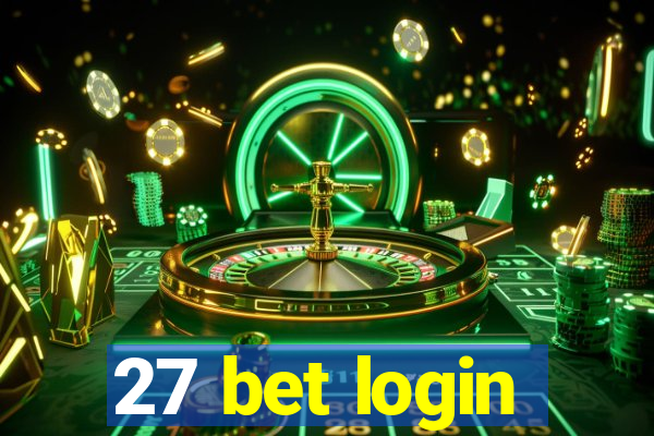 27 bet login